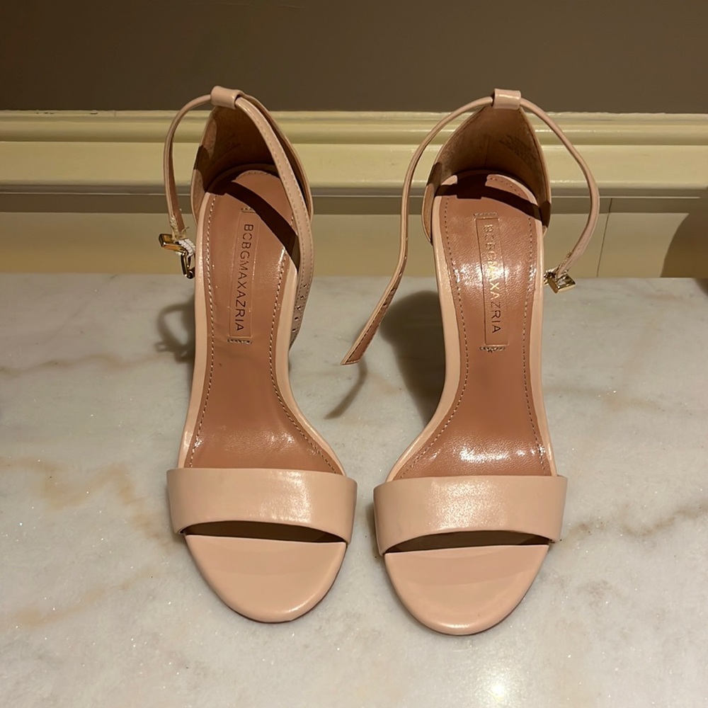 BCBG Maxazria Ellettra Nude Heels